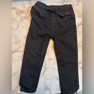 Little bipsy 2t/3t black jeans